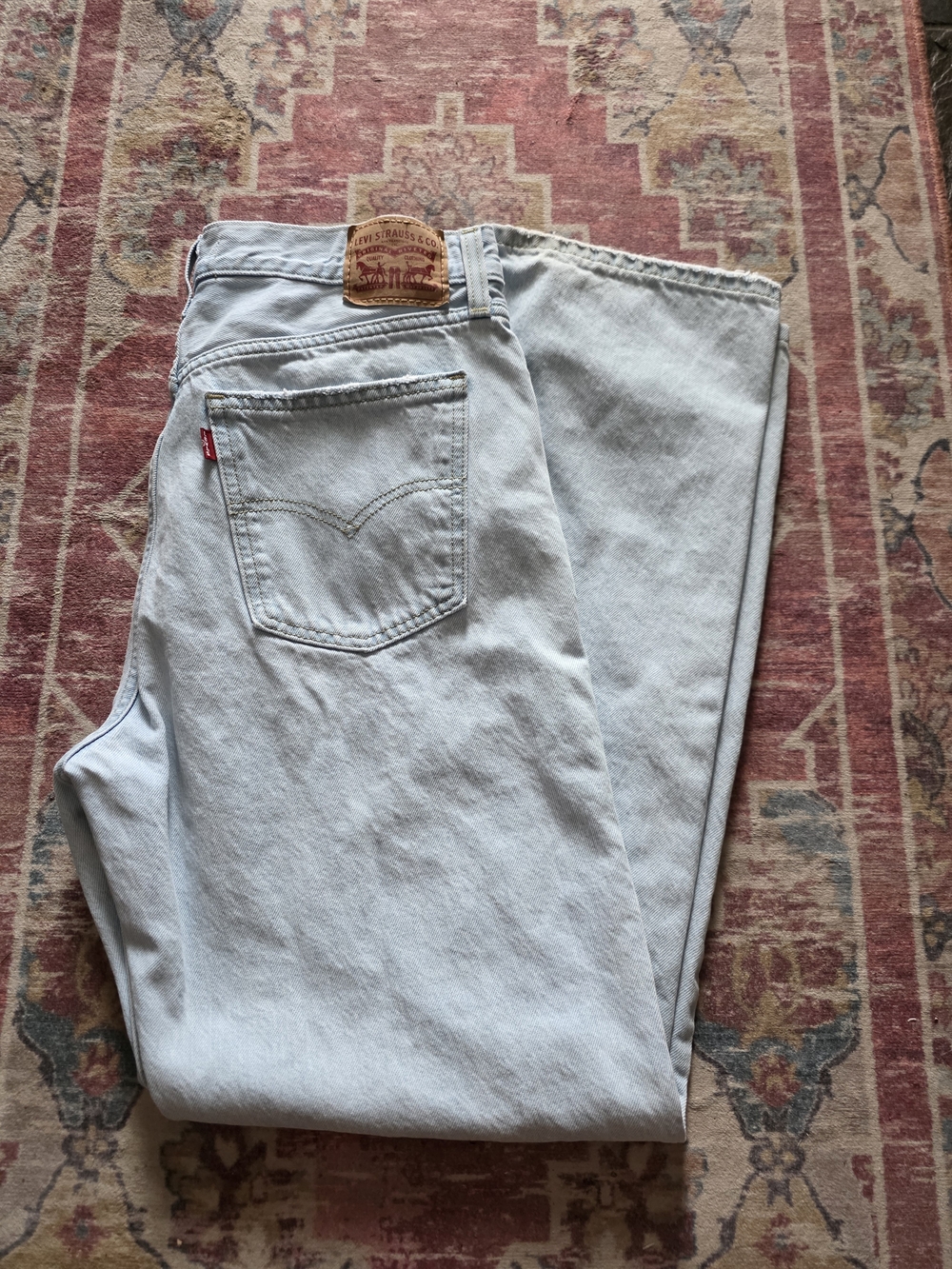 Levi's Light Blue Womens Jeans - Classic Straight Fit